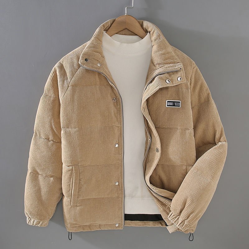 Men's Easygoing Corduroy Puffer Jacket
