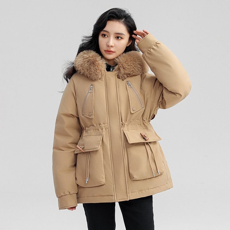 Women's Cosy Hooded Faux Fur Parka