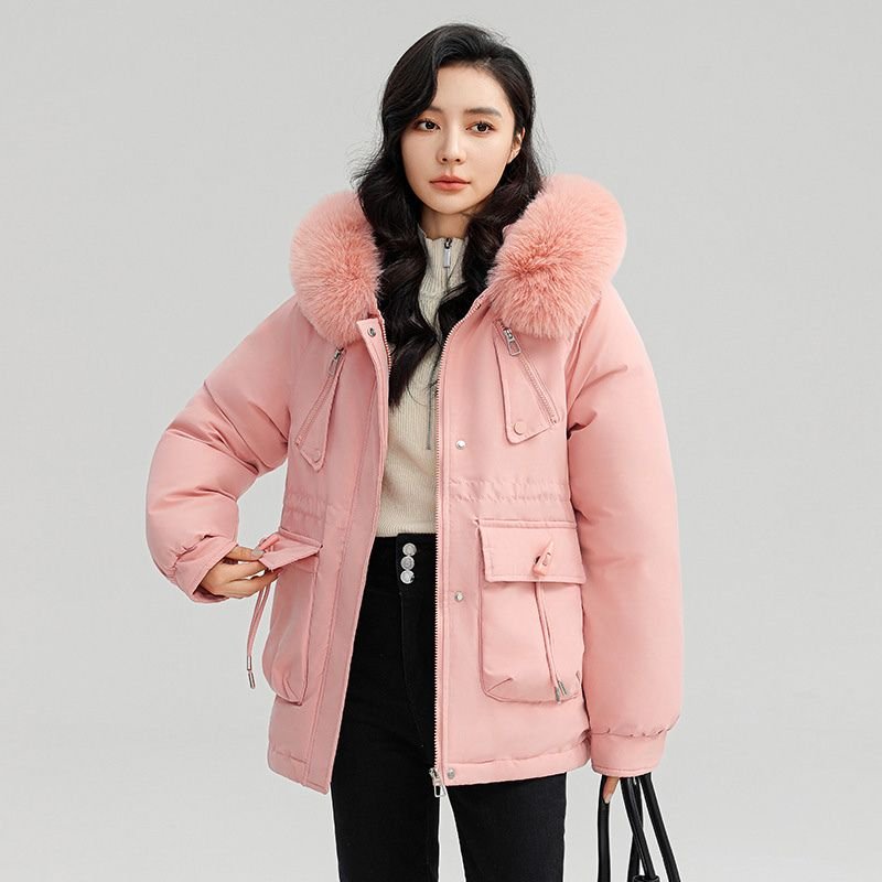 Women's Cosy Hooded Faux Fur Parka