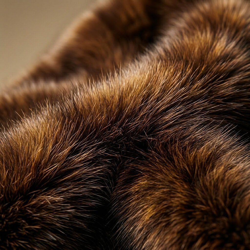 Men's Classic Shawl Collar Fur Jacket