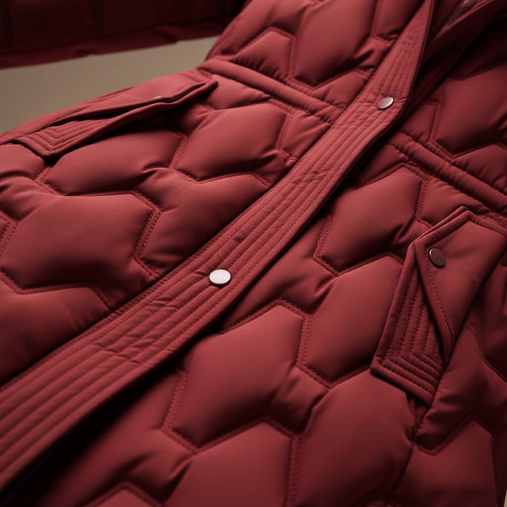 Women's Cosy Quilted Hooded Longline Coat