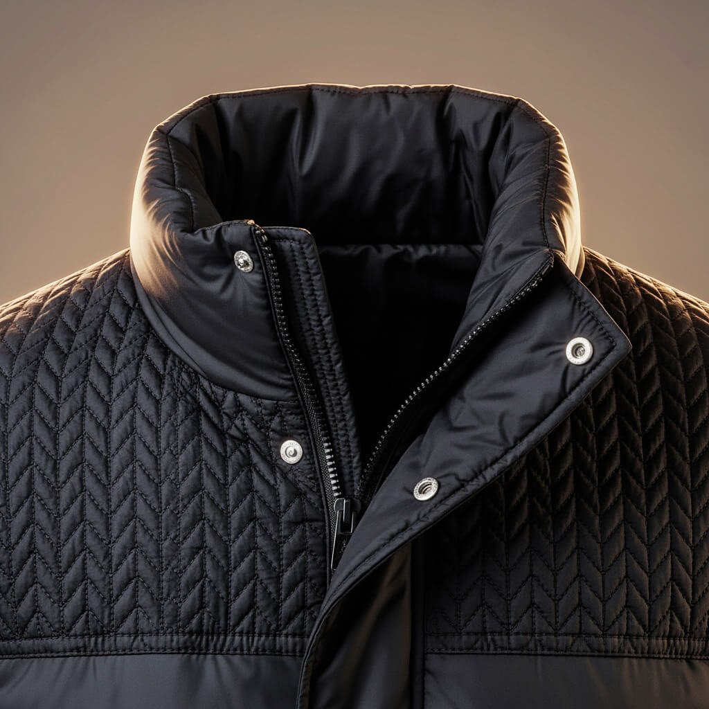 Men's Cosy Quilted Duck Down Jacket