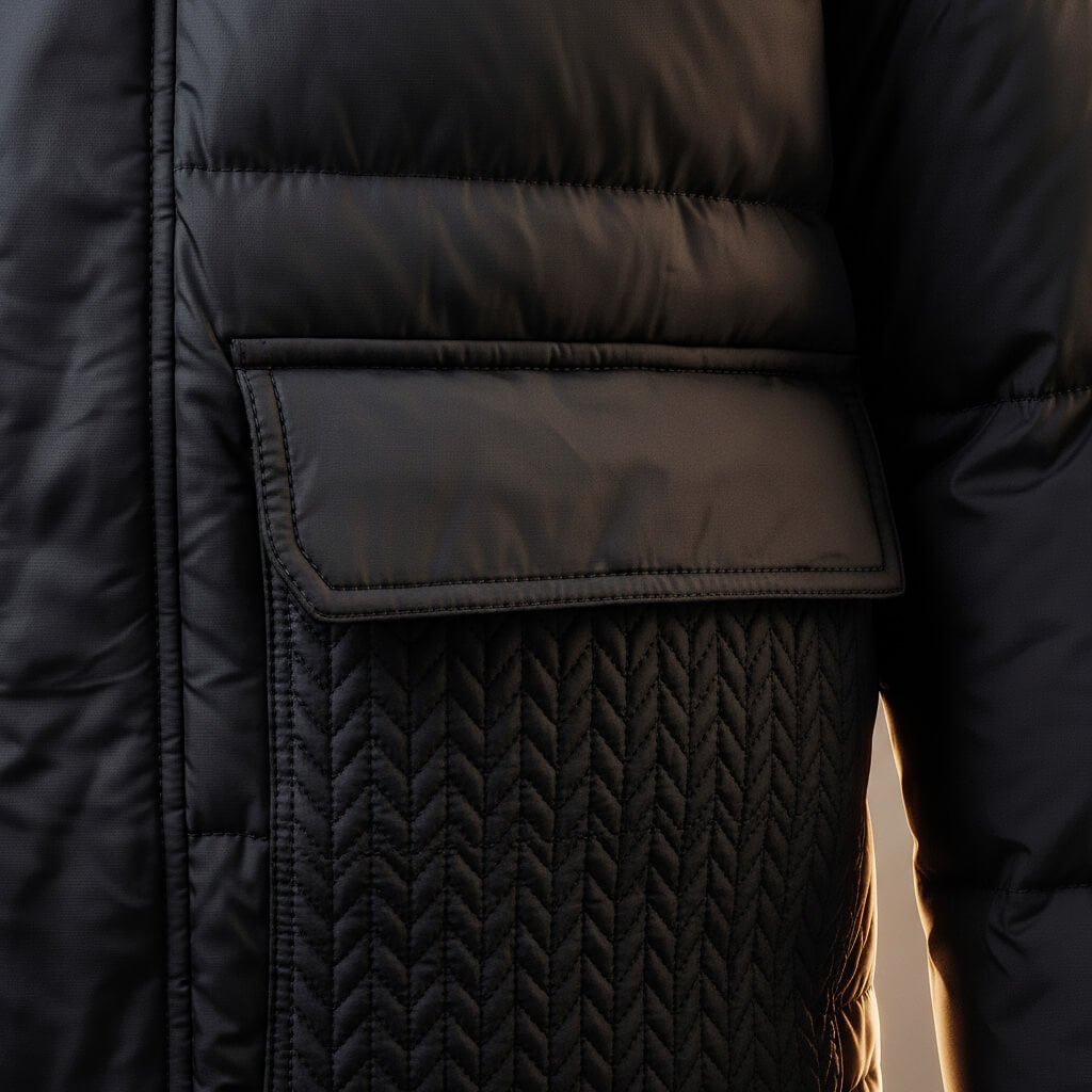 Men's Cosy Quilted Duck Down Jacket