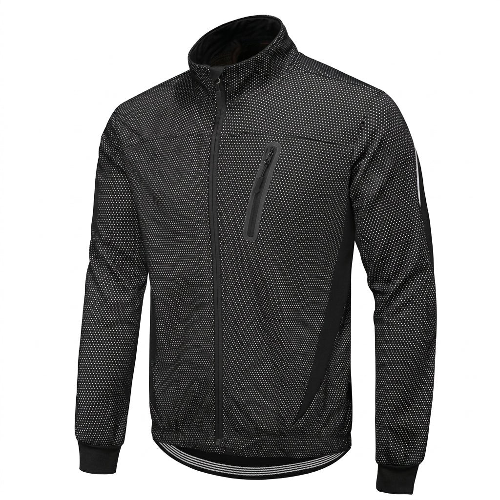 Men's Cosy Fleece-Lined Softshell Cycling Jacket