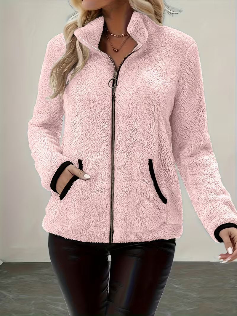 Women's Cosy Borg Fleece Jacket