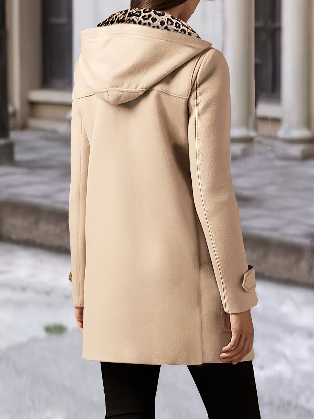 Women's Classic Hooded Toggle Coat
