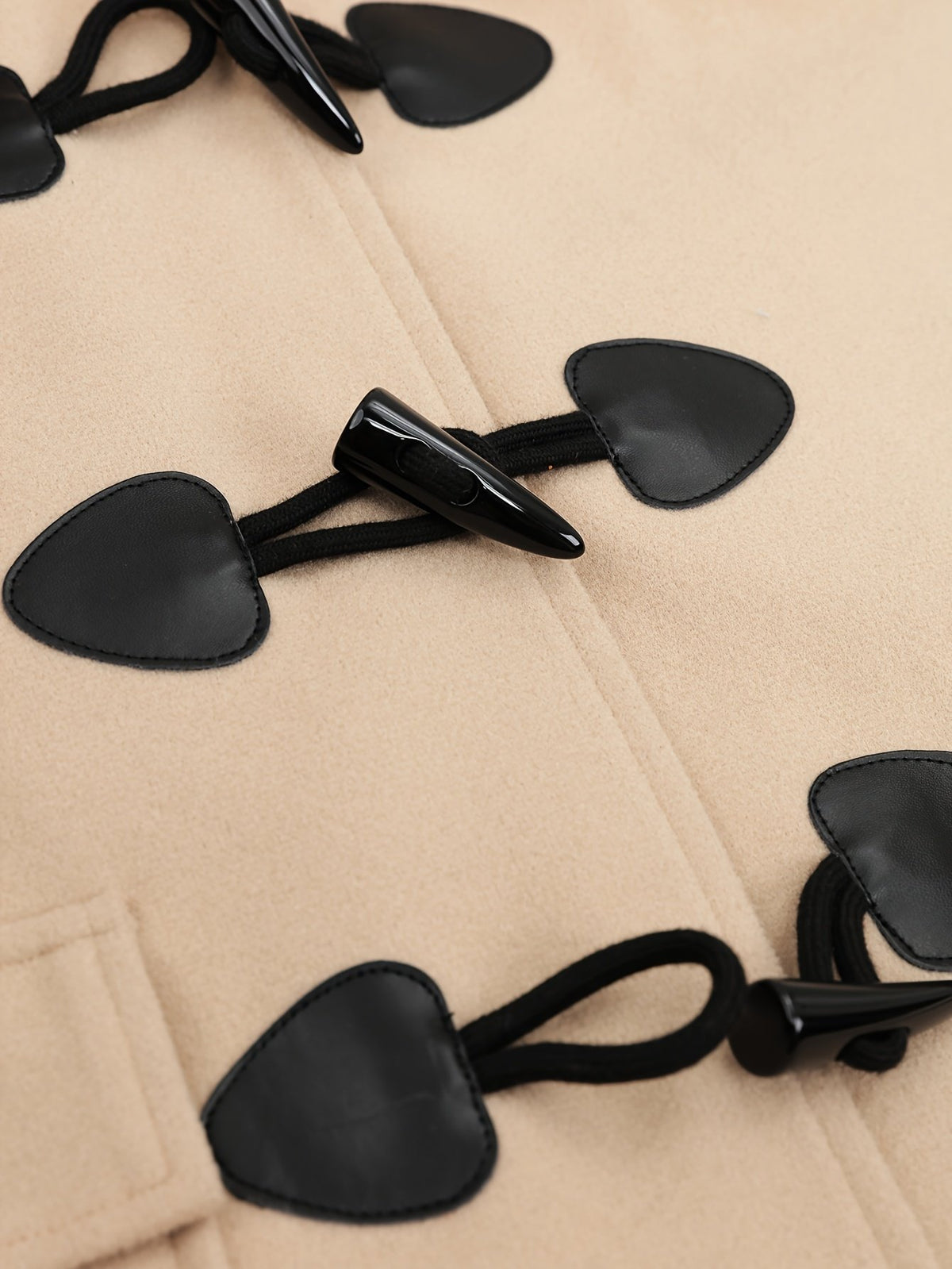 Women's Classic Hooded Toggle Coat
