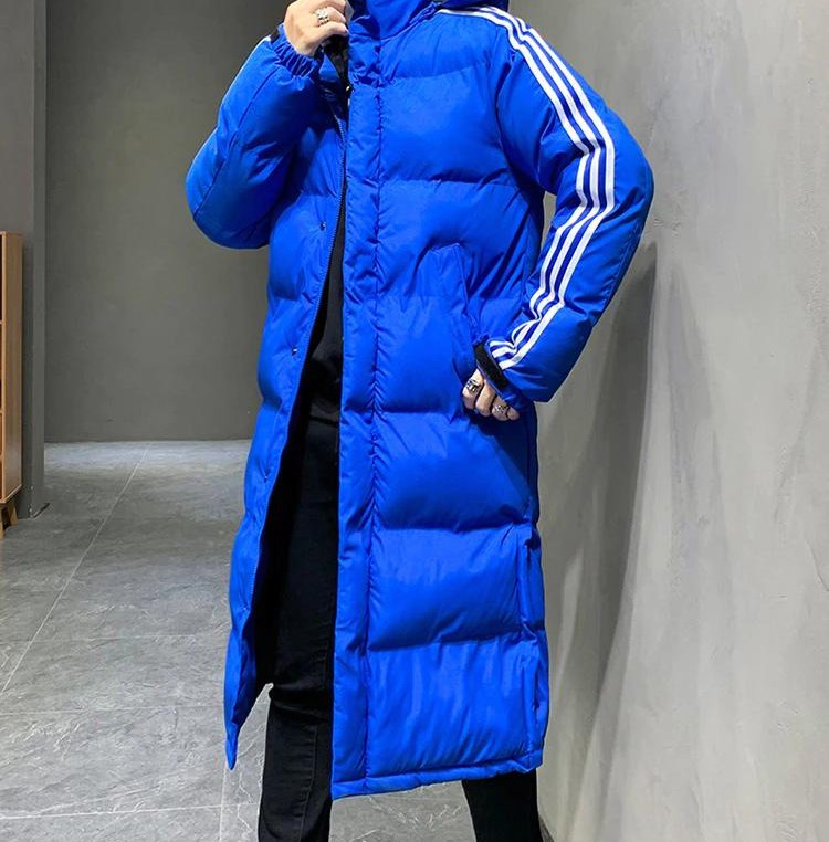 Men's Cosy Long Hooded Winter Jacket