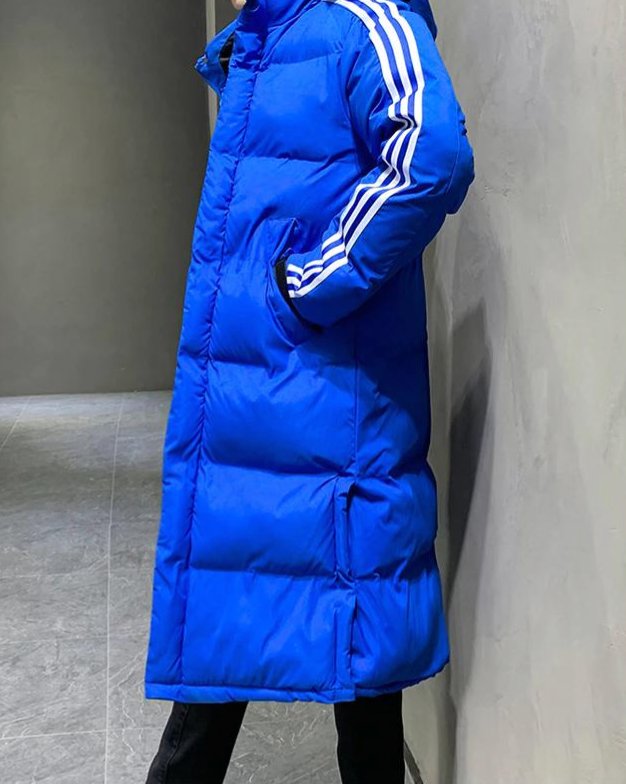 Men's Cosy Long Hooded Winter Jacket