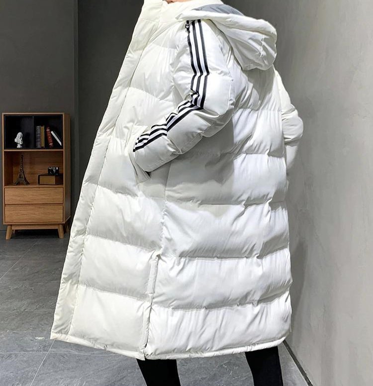 Men's Cosy Long Hooded Winter Jacket