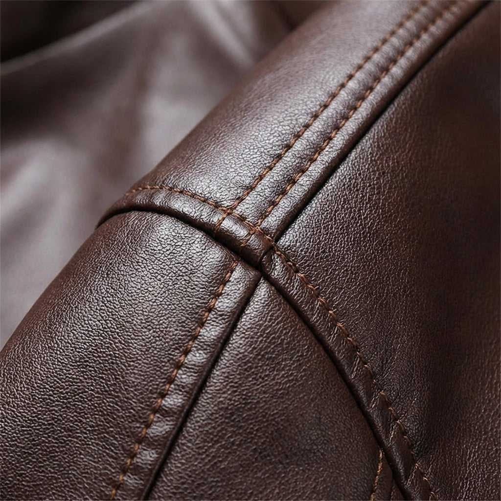 Men's Classic Leather Jacket