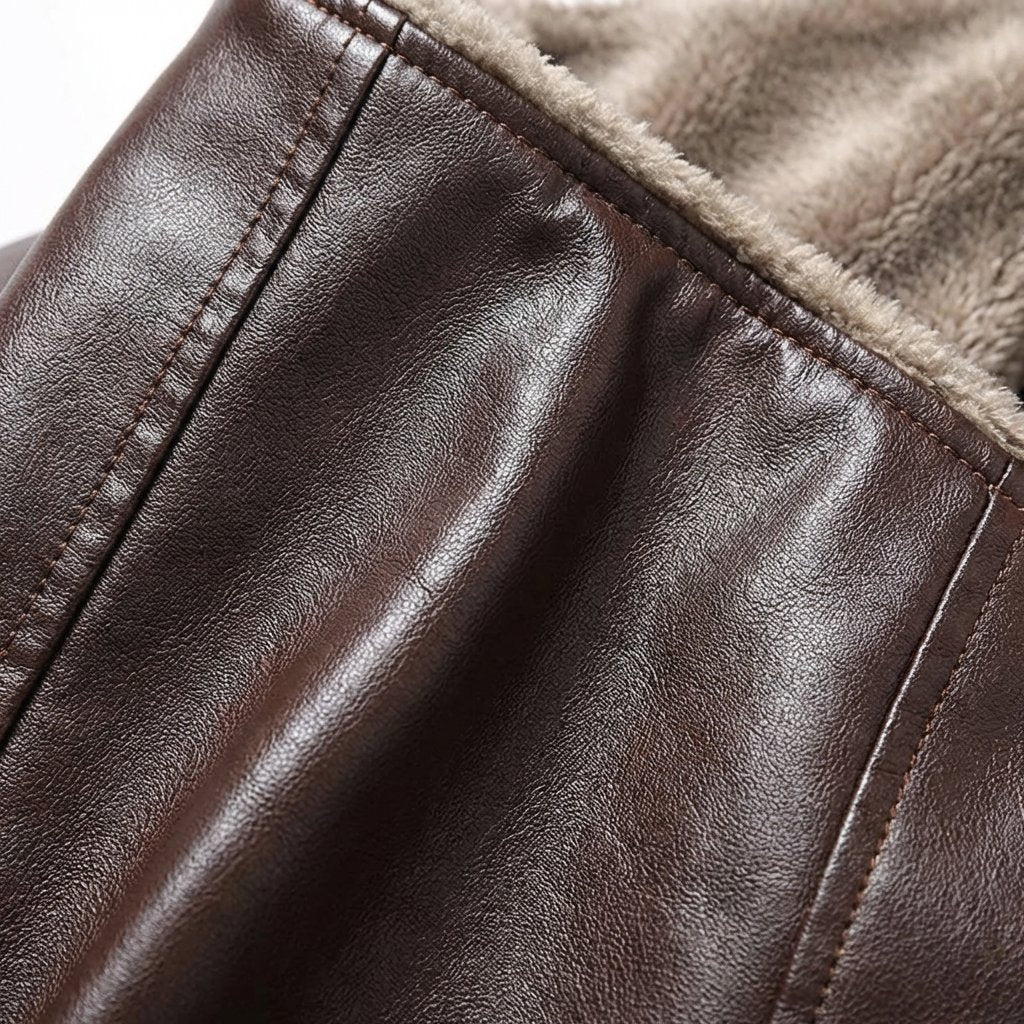 Men's Classic Leather Jacket