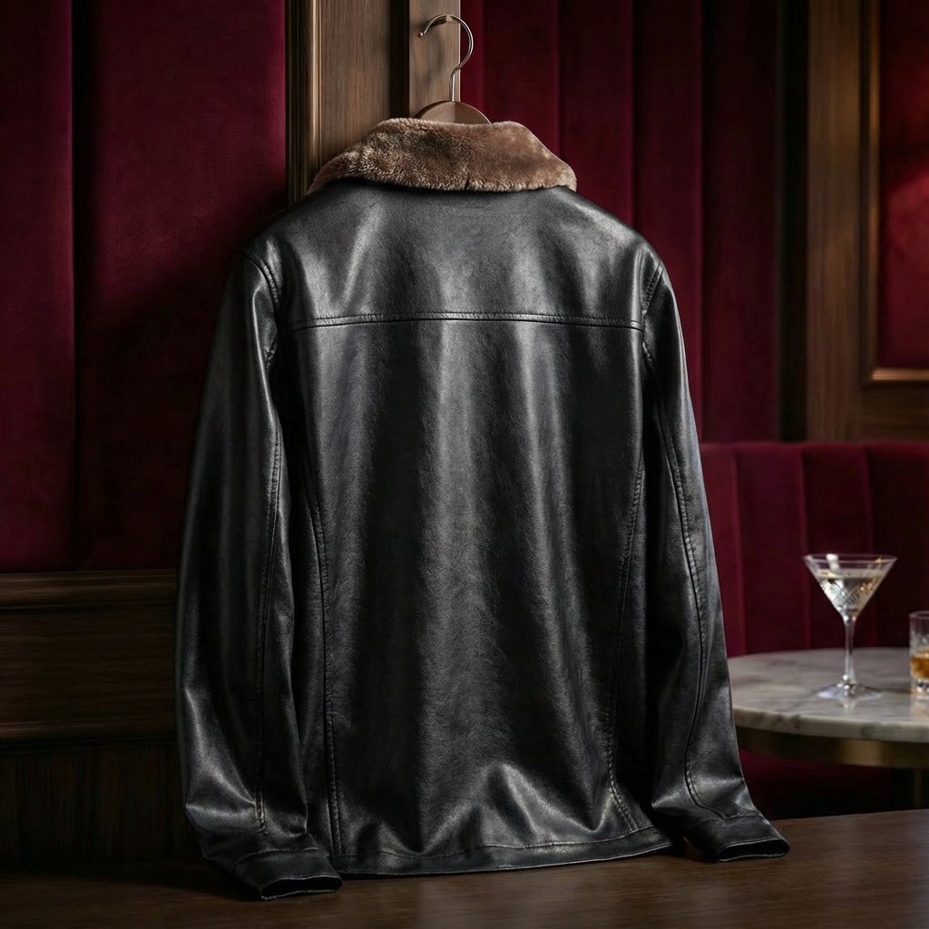 Men's Classic Leather Jacket