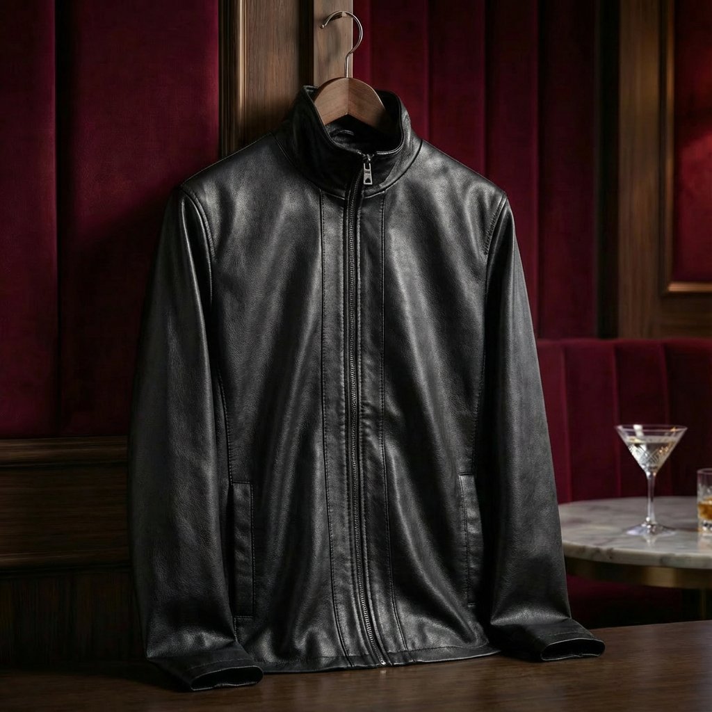 Men's Classic Leather Jacket
