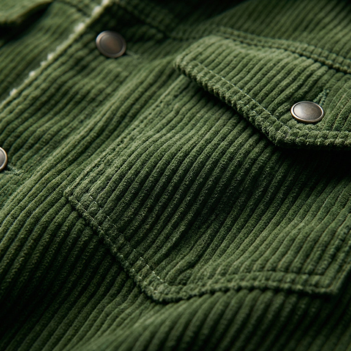 Men's Cosy Corduroy Sherpa-Collar Jacket