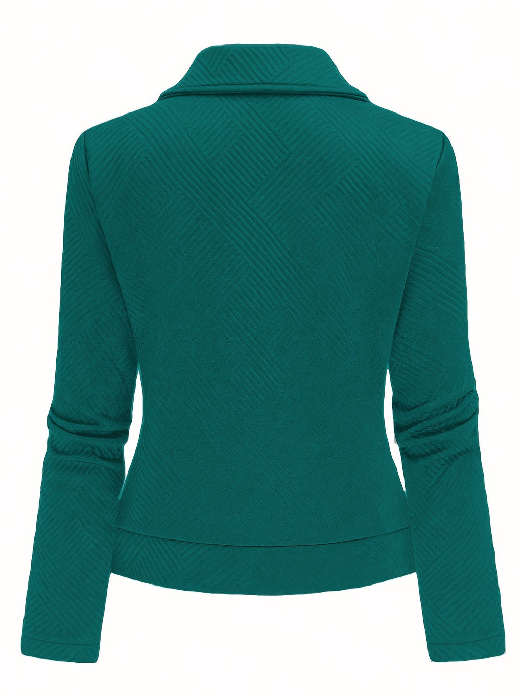 Women's Chic Zip-Up Biker Jacket