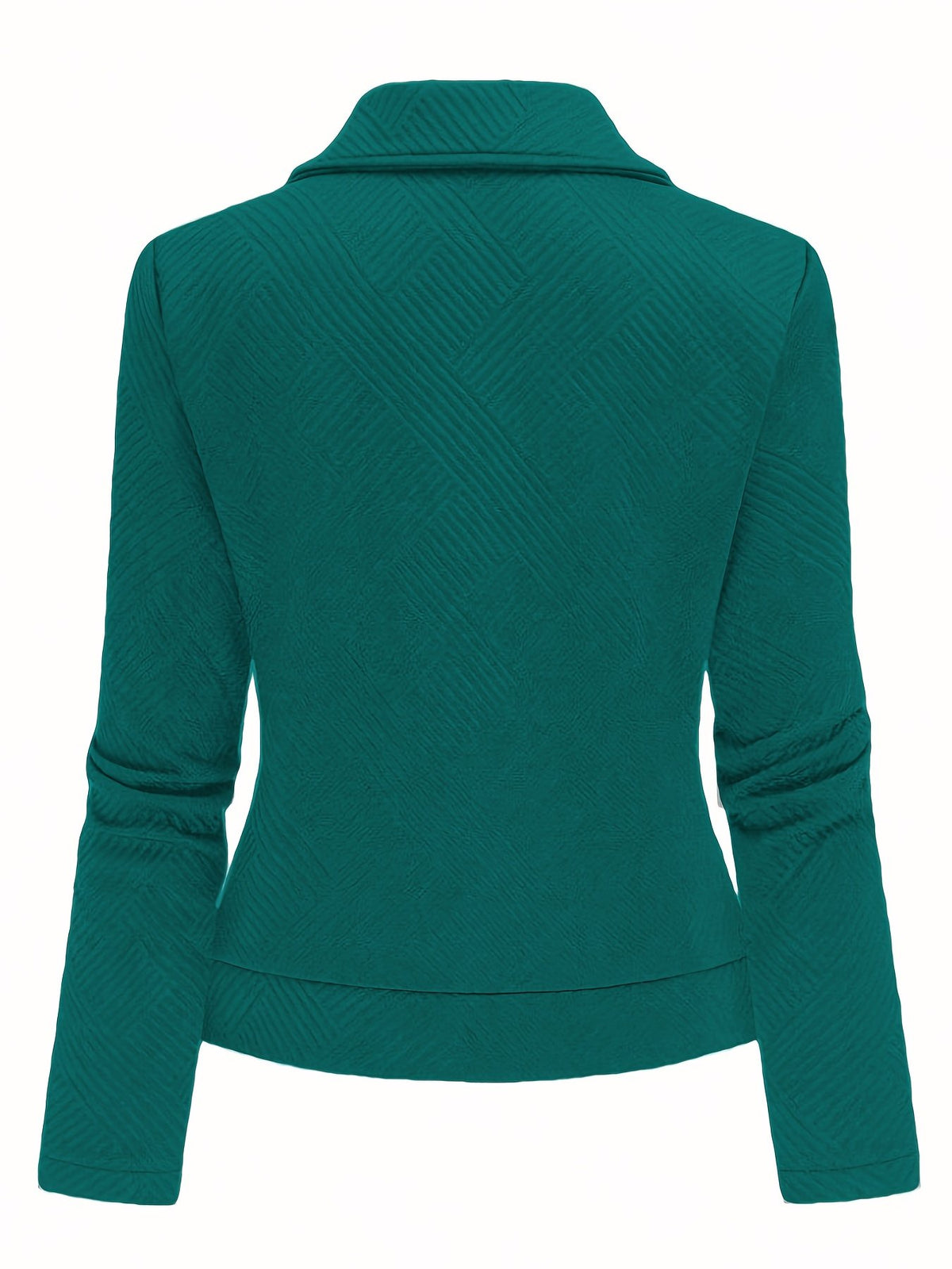 Women's Chic Zip-Up Biker Jacket