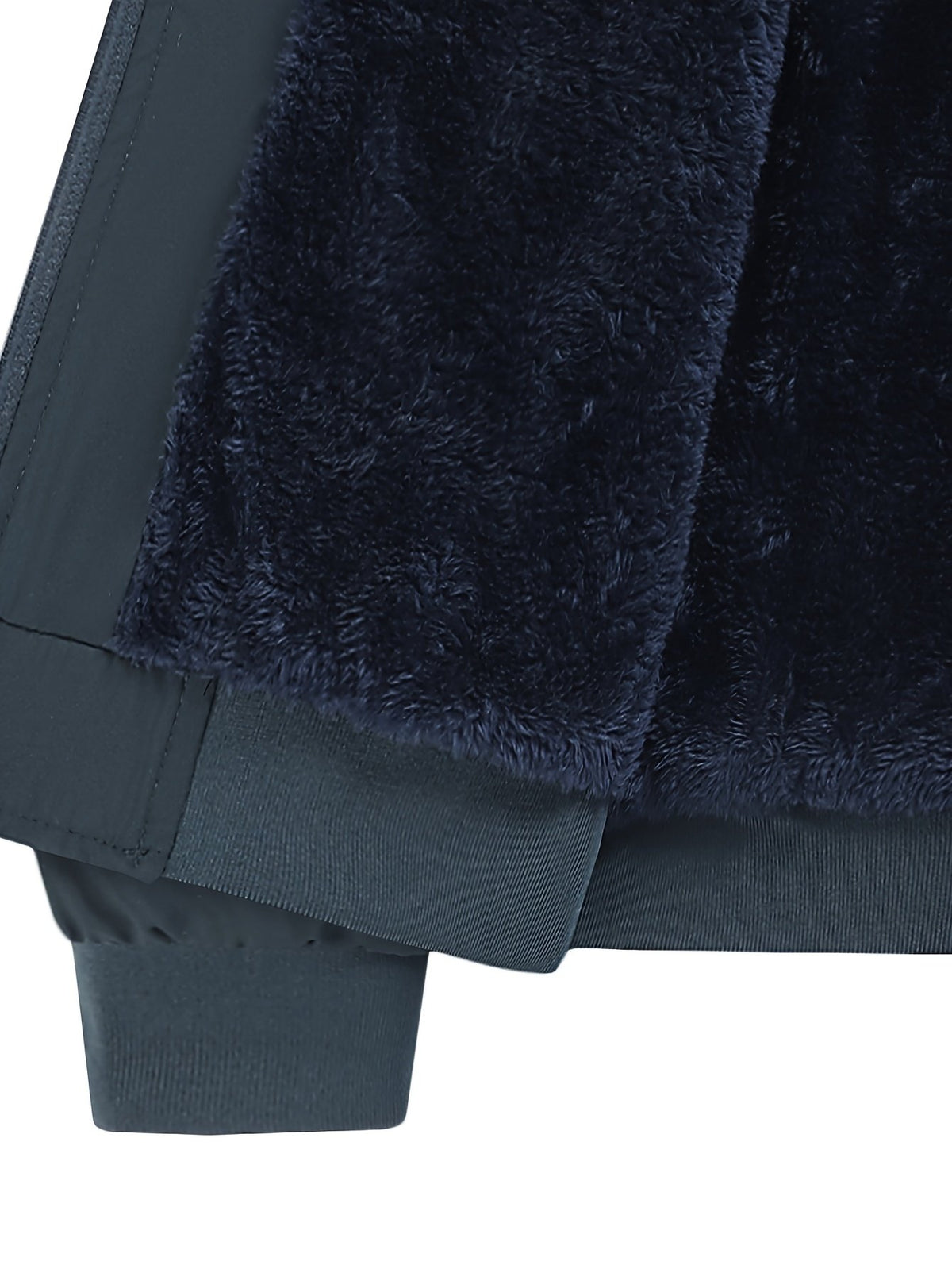 Men's Relaxed Fleece-Lined Bomber Jacket