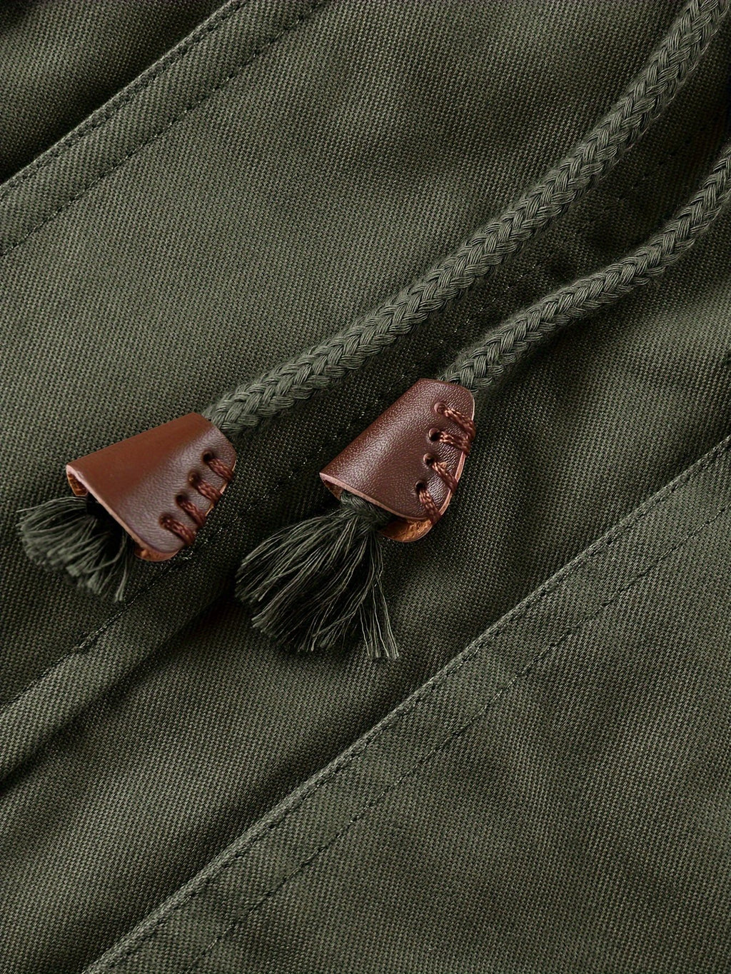 Men's Rugged Hooded Fleece-Lined Cargo Jacket