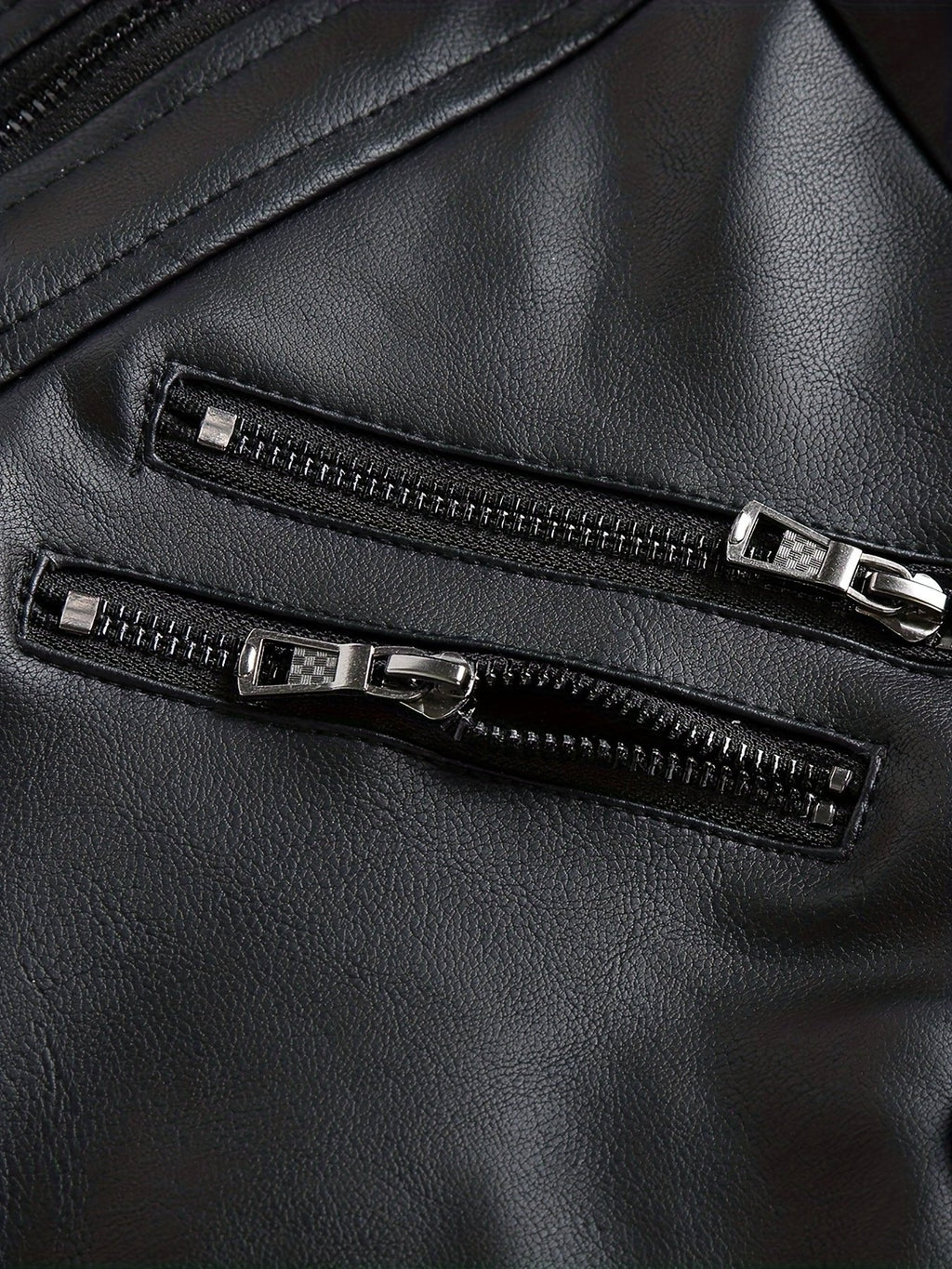 Men's Rugged Hooded Motorcycle Jacket