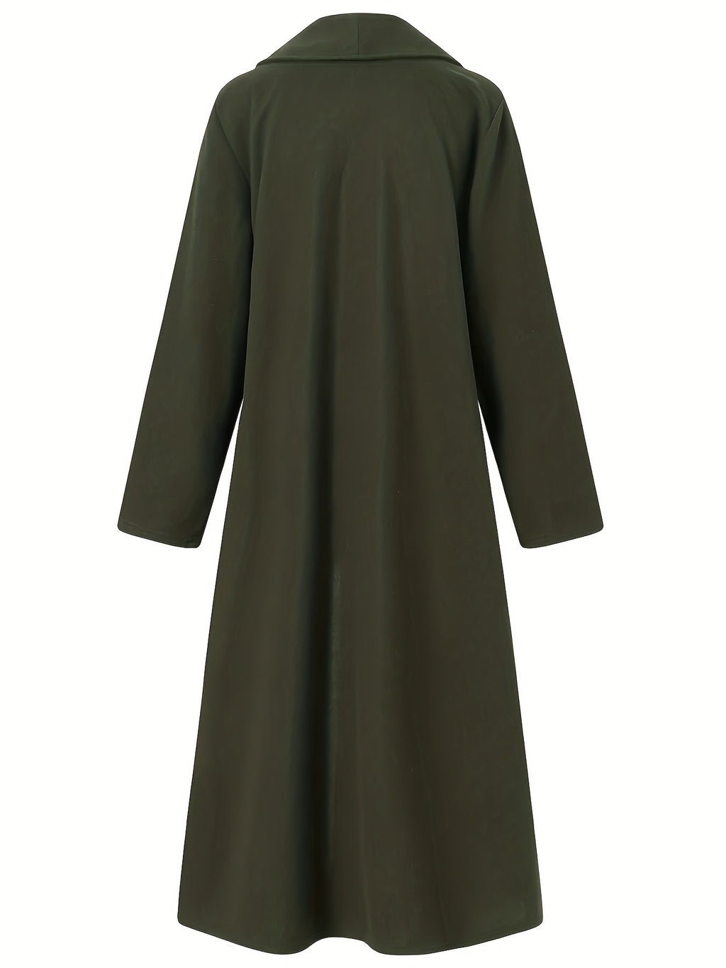 Women's Elegant Long Line Duster Coat