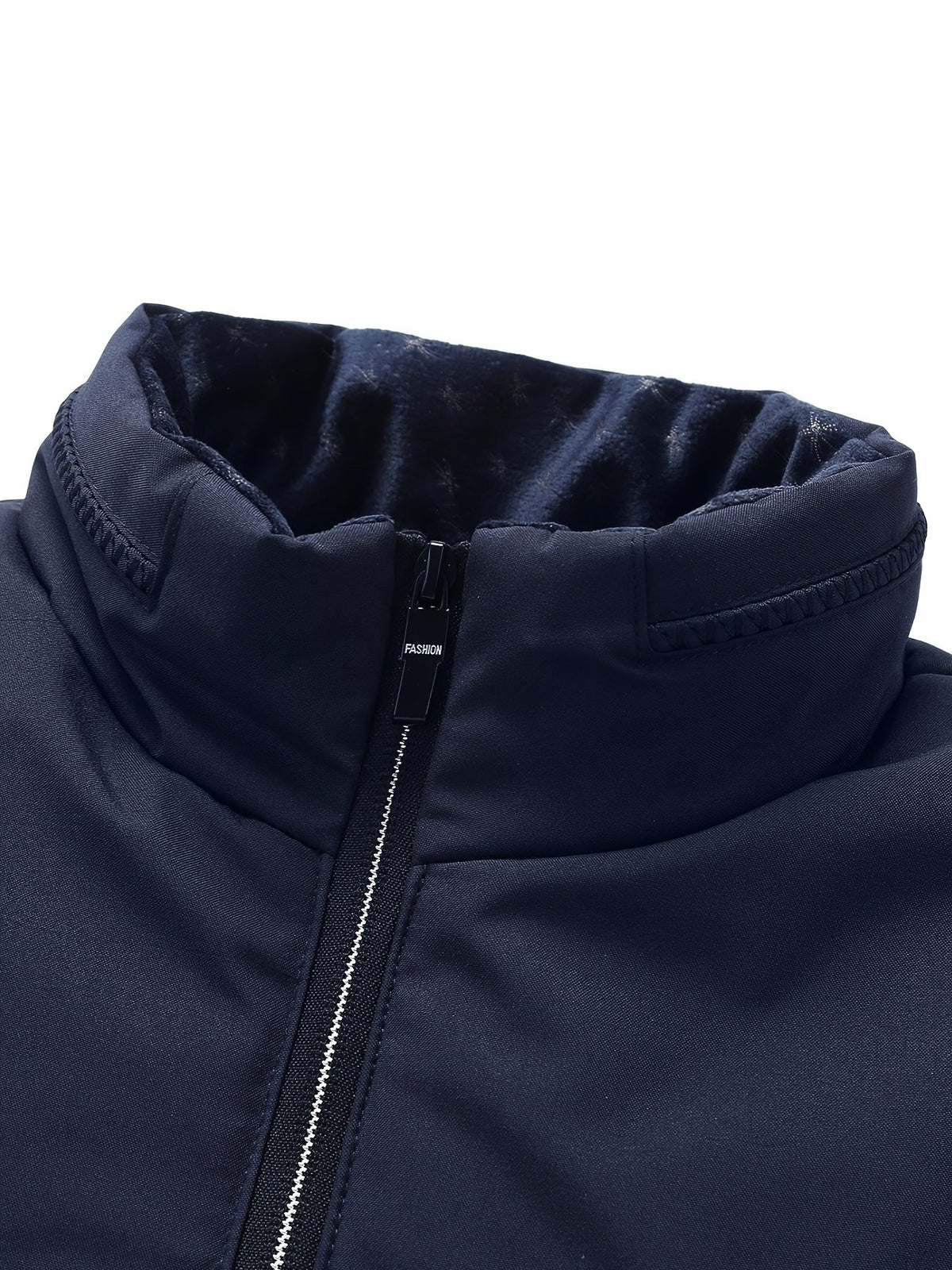 Men's Cosy Padded Stand Collar Jacket