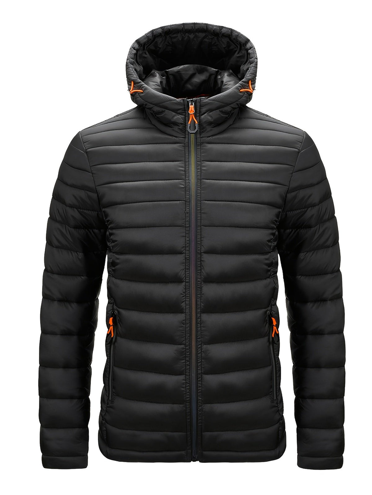 Men's Cosy Quilted Hooded Jacket