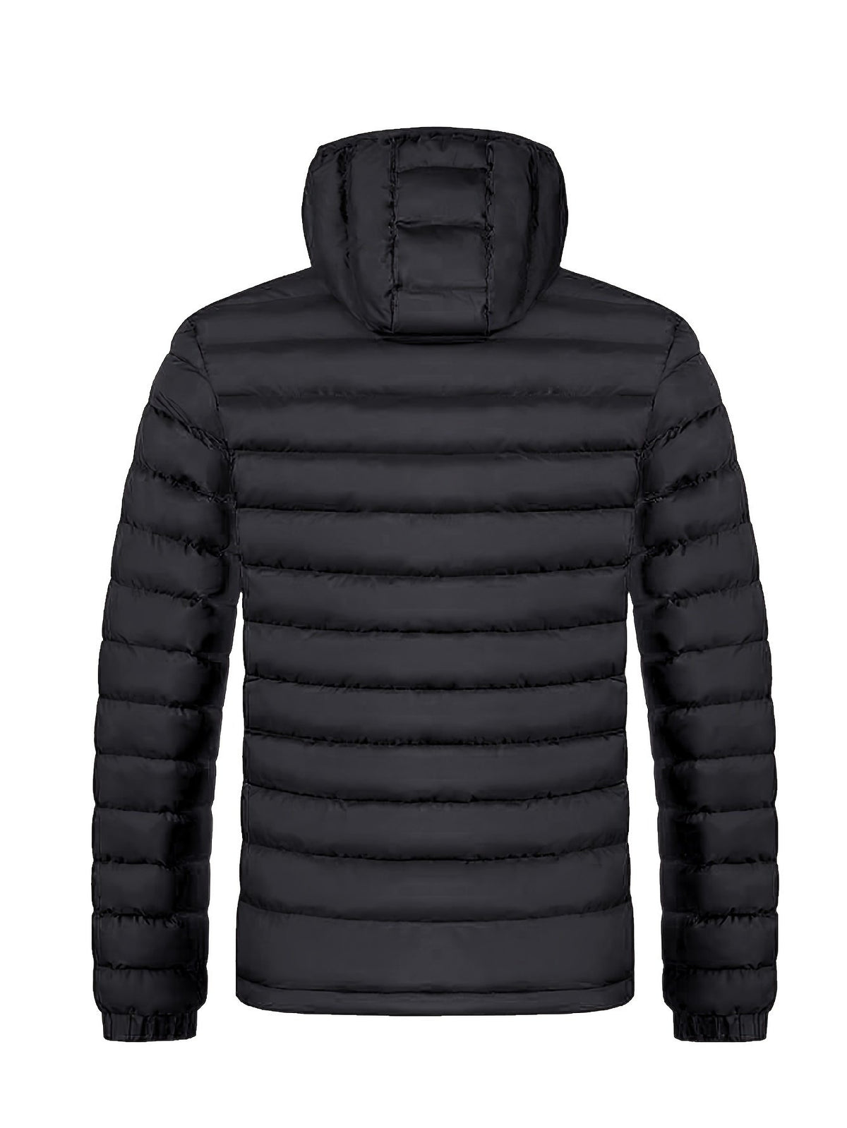 Men's Cosy Quilted Hooded Jacket