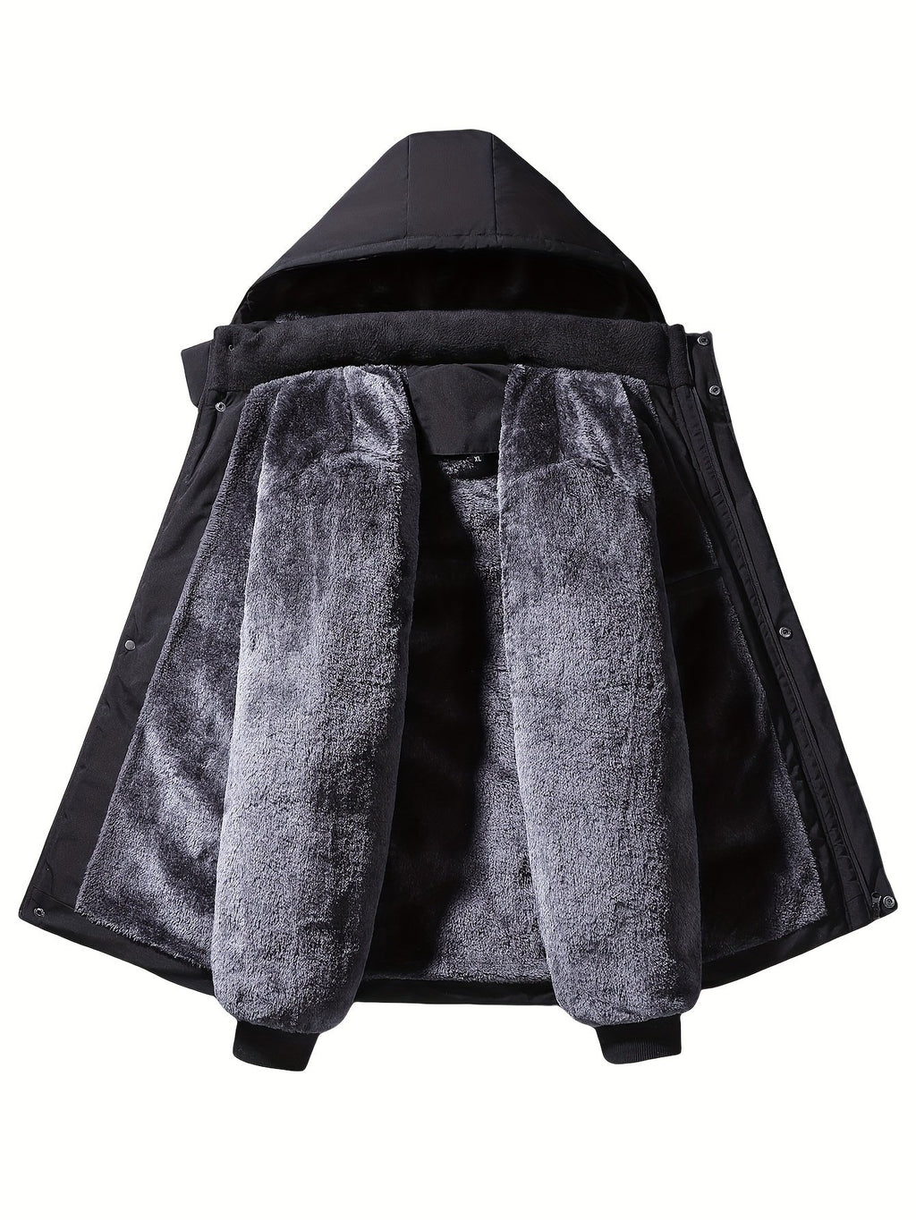 Men's Cosy Fleece-Lined Thick Coat