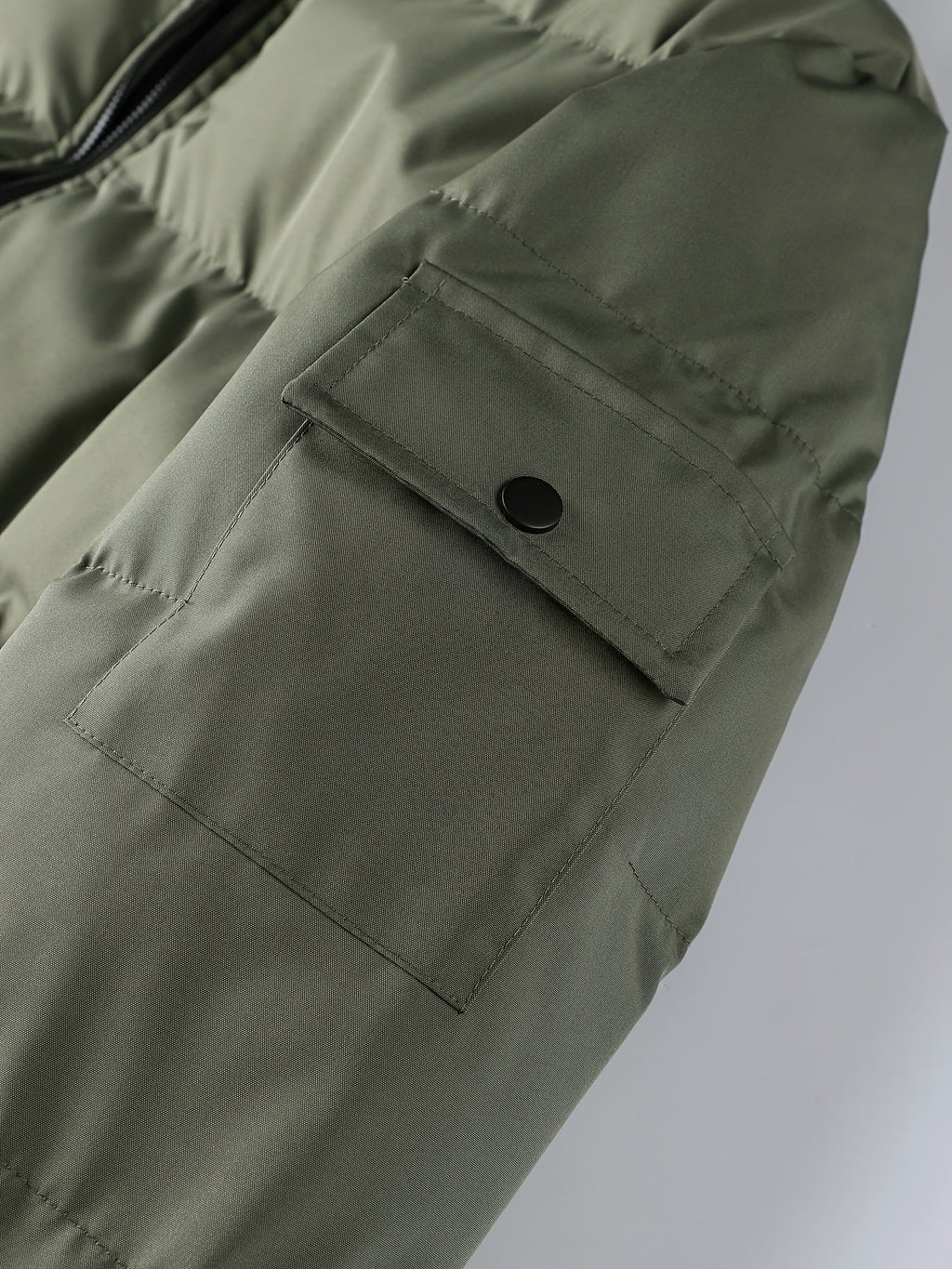 Men's Casual Hooded Puffer Jacket