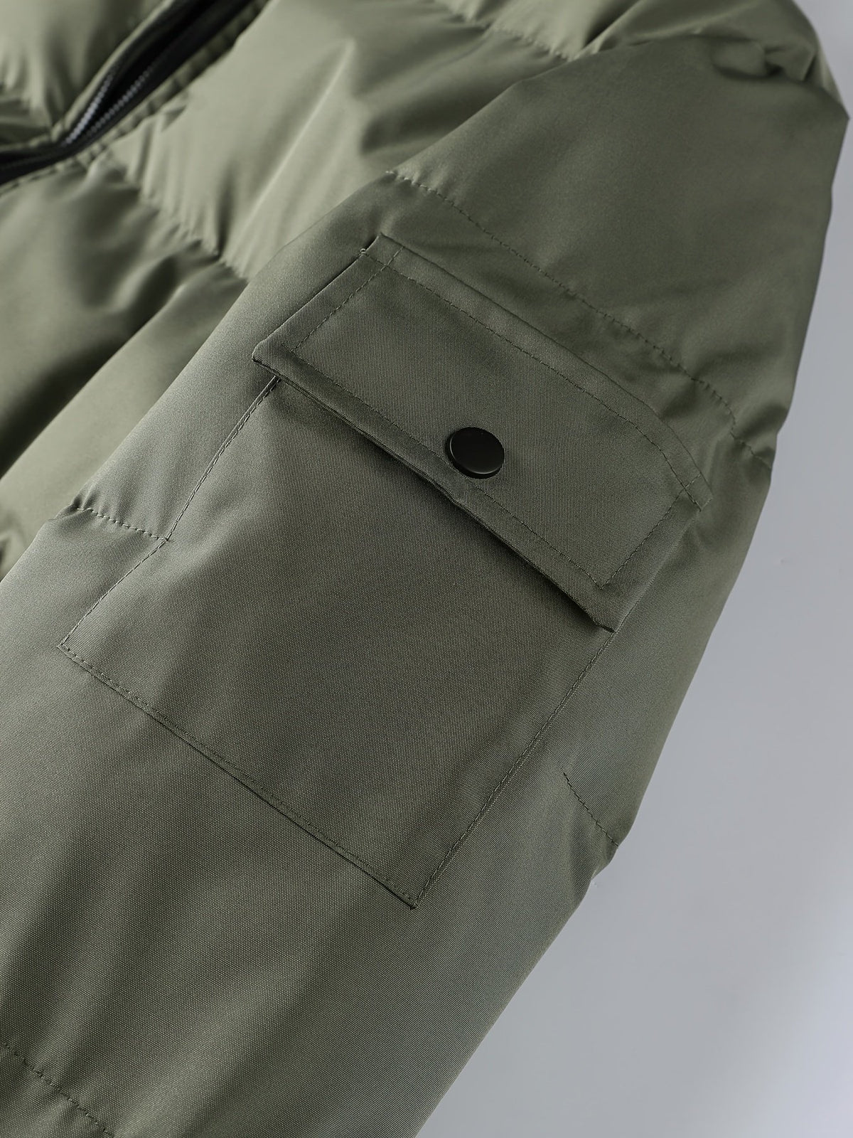 Men's Casual Hooded Puffer Jacket