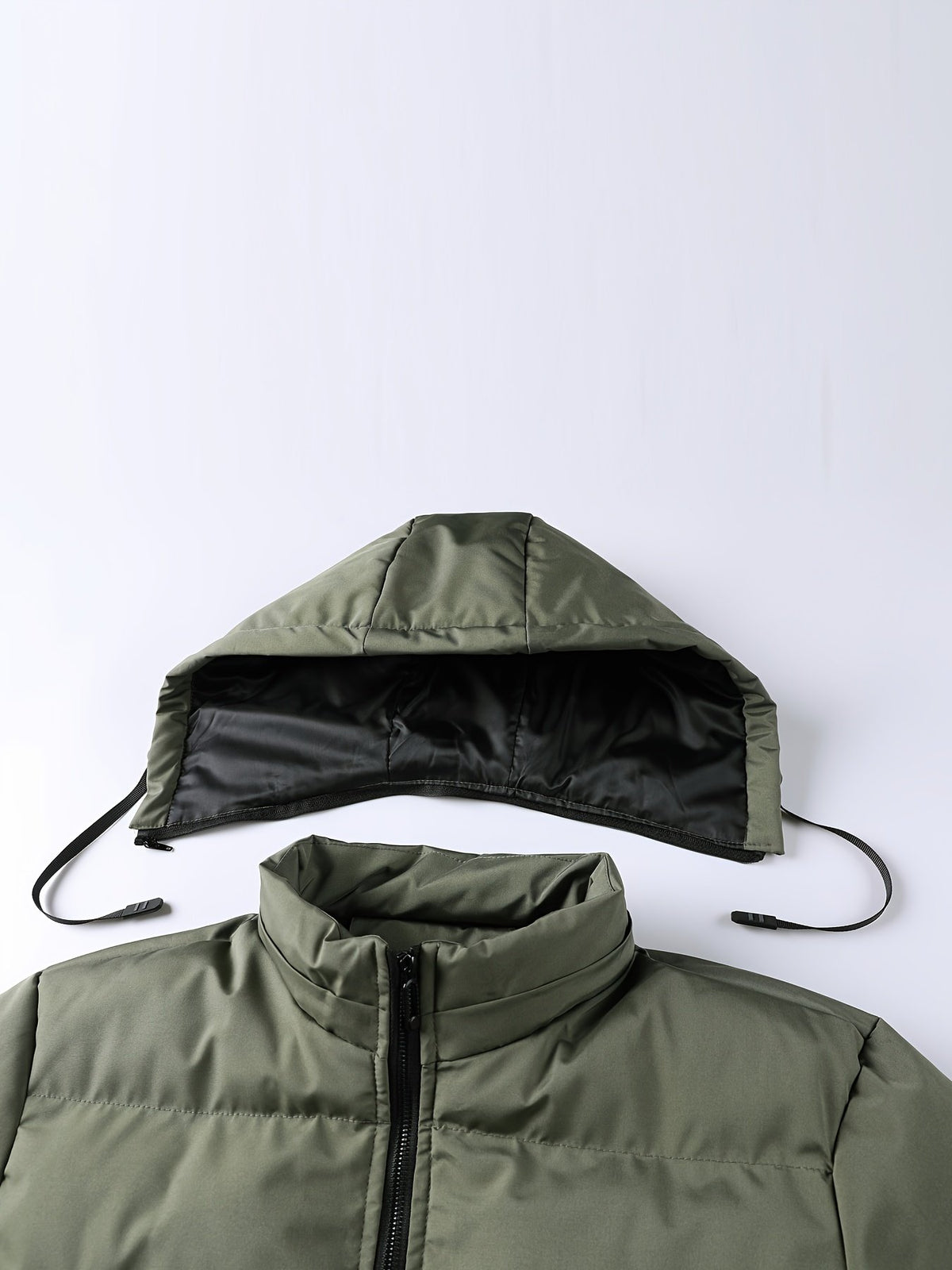 Men's Casual Hooded Puffer Jacket