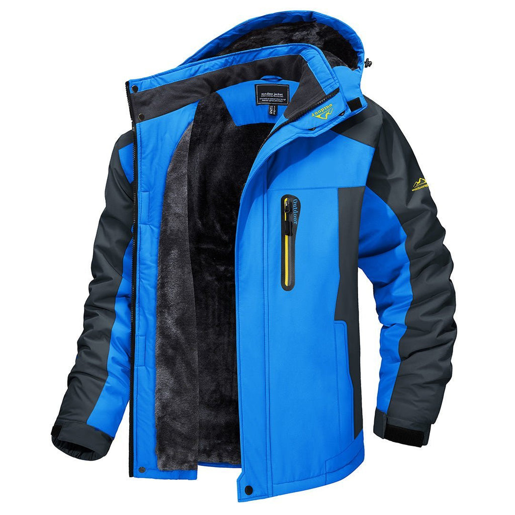 Men's Rugged Waterproof Winter Jacket
