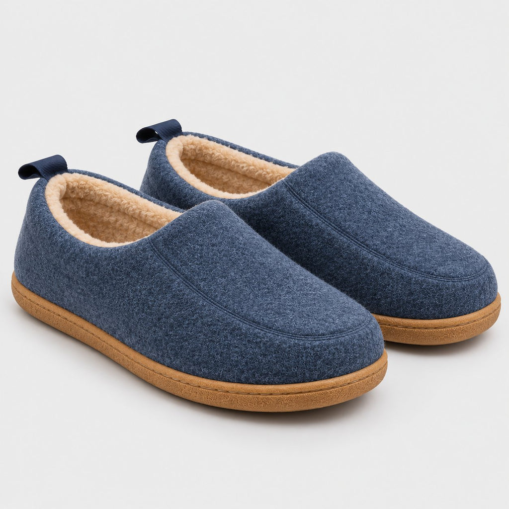 Men's Cosy Fleece-Lined Orthopedic Slippers