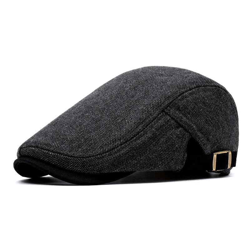 Men's Classic Herringbone Flat Cap