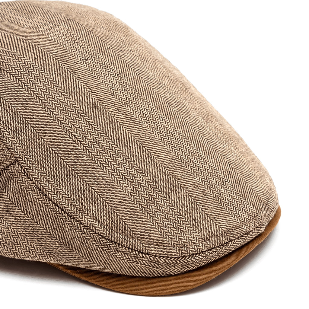 Men's Classic Herringbone Flat Cap