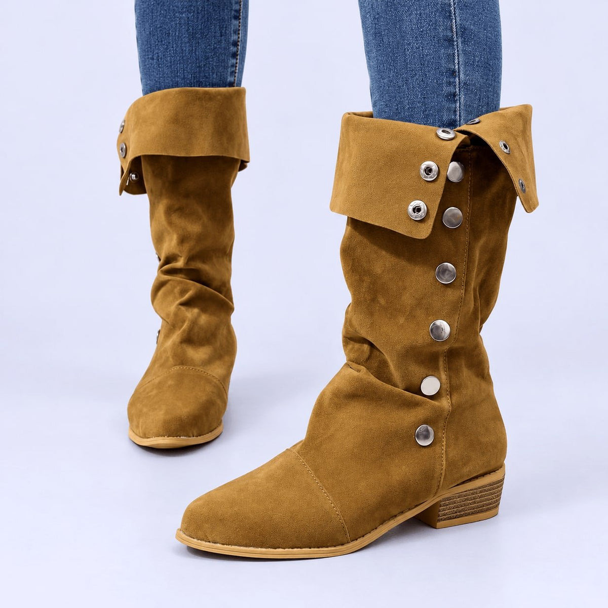 Women's Relaxed Slouch Knee High Boots
