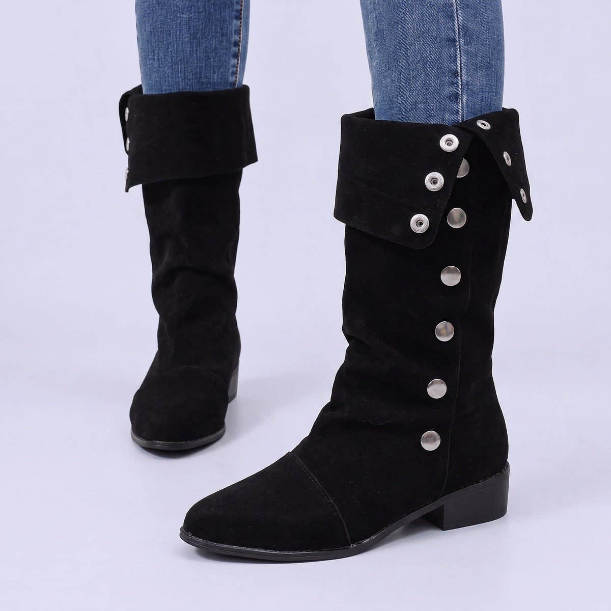 Women's Relaxed Slouch Knee High Boots