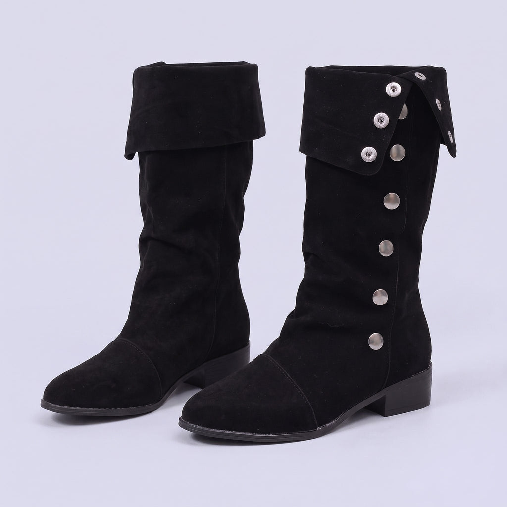 Women's Relaxed Slouch Knee High Boots
