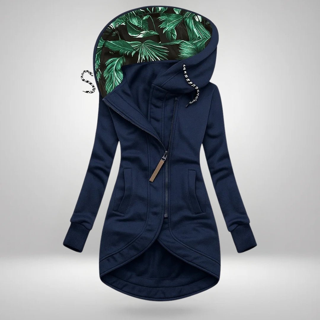 Women's Cosy Hooded Longline Quilted Coat