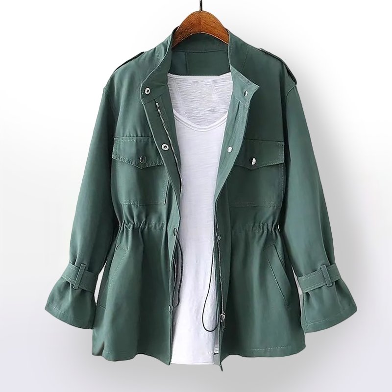 Women's Effortless Water-Repellent Trench Jacket
