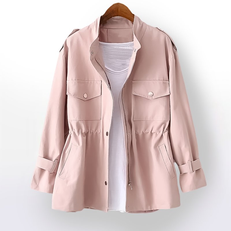Women's Effortless Water-Repellent Trench Jacket