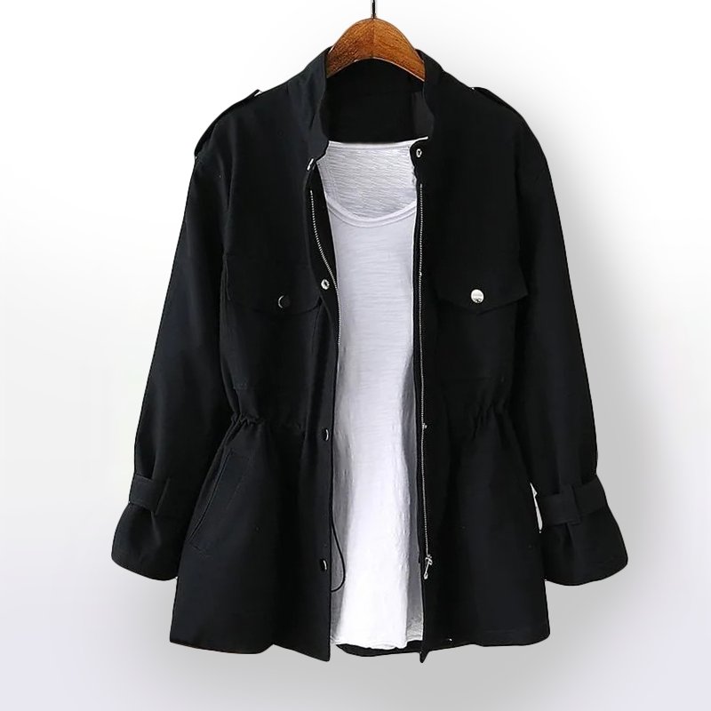 Women's Effortless Water-Repellent Trench Jacket