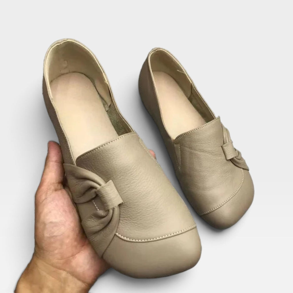 Women's Supportive Leather Comfort Loafers