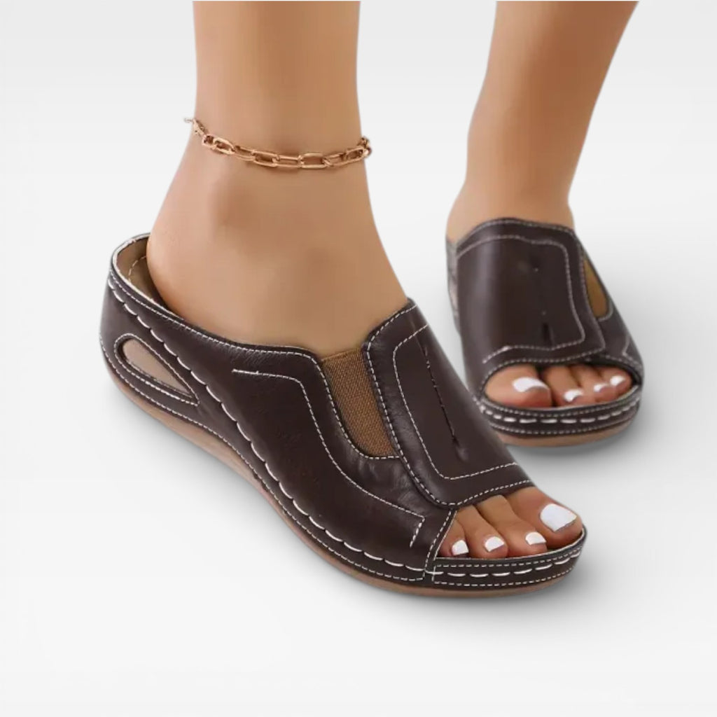 Women’s Casual Summer Sandals – Easy Slip-On Fit