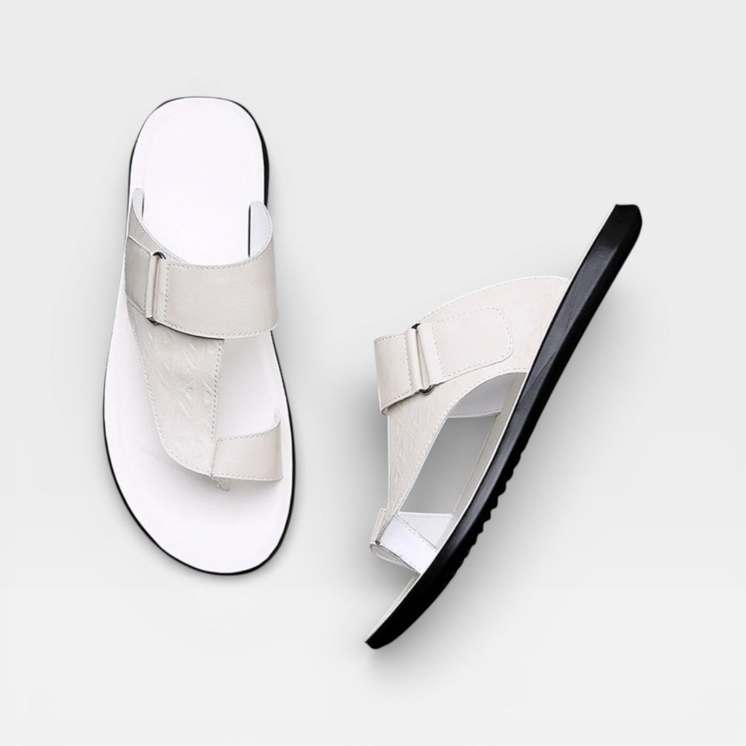 Men’s Leather Sandals – Soft Sole Everyday Use