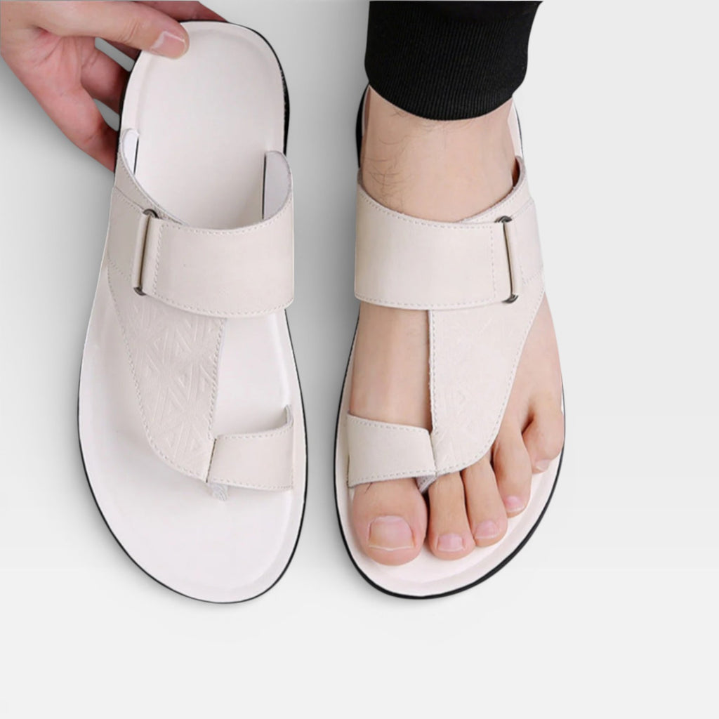 Men’s Leather Sandals – Soft Sole Everyday Use