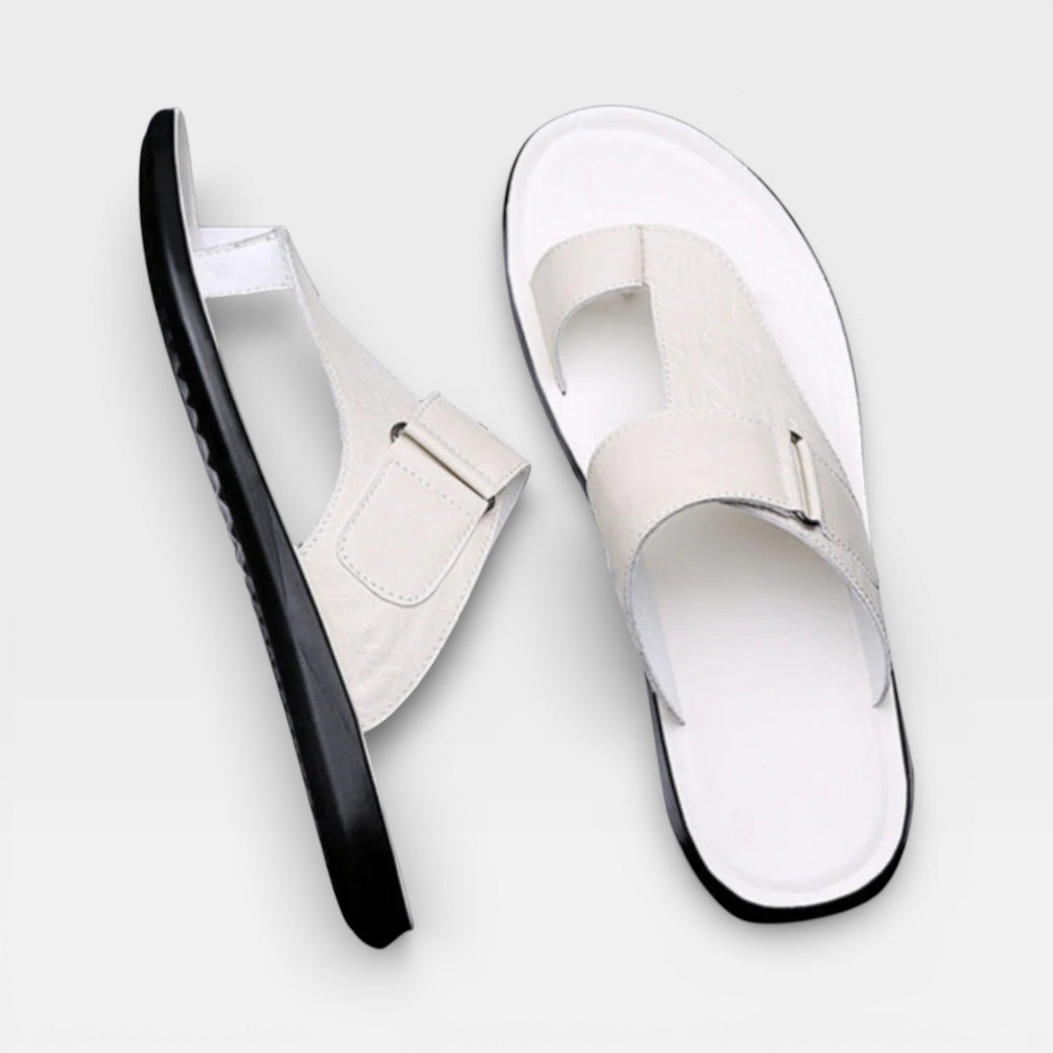 Men’s Leather Sandals – Soft Sole Everyday Use