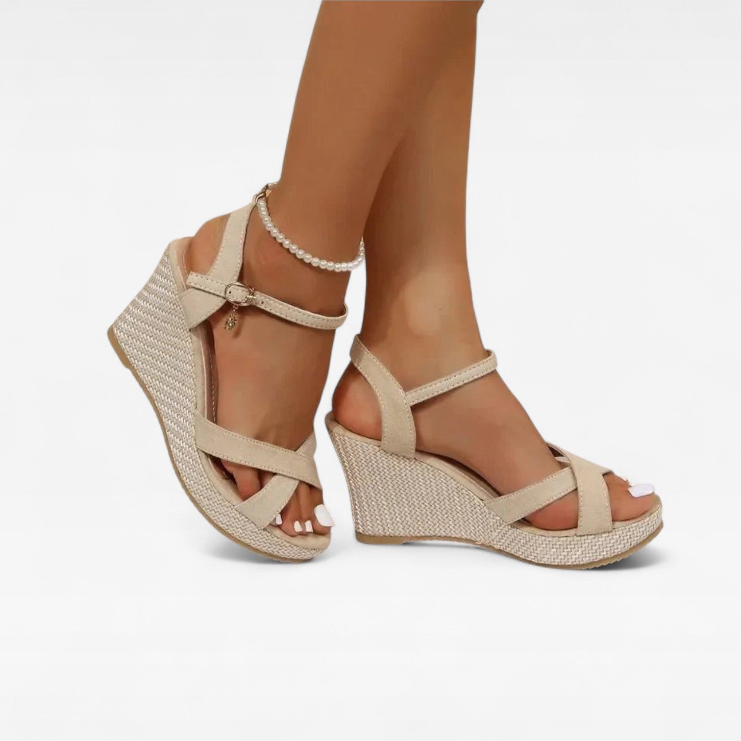 Women’s Summer Sandals – Espadrille Wedge Platform Heels