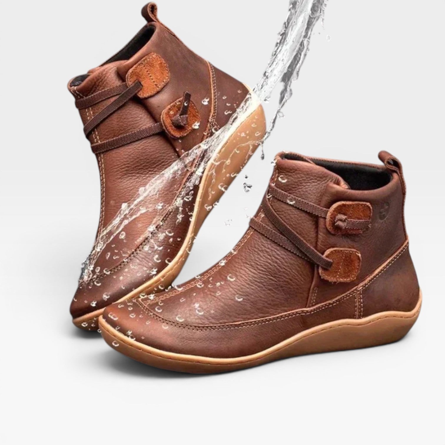 Women's Waterproof Ankle Boots – Cushioned Comfort Booties